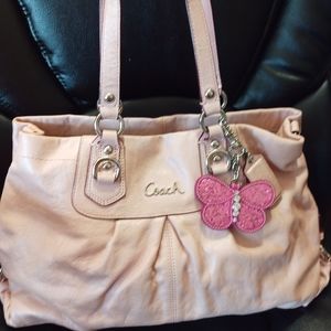 Coach leather satchel